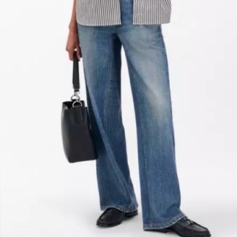 Rag & bone Miramar Wide-Leg Pants size Large